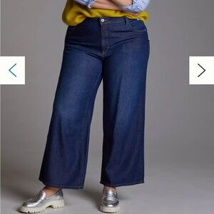 Pilcro Annie Wide Leg Jeans